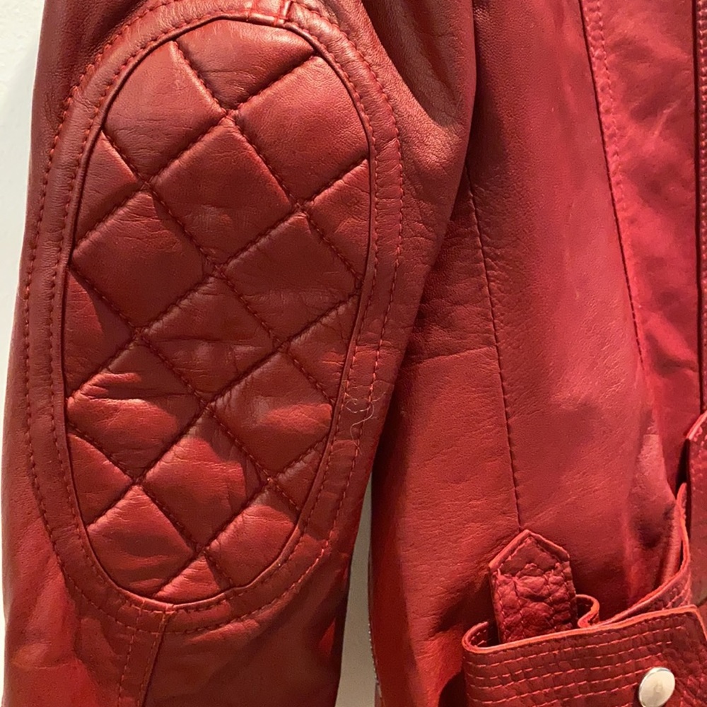 Leather (Genuine leather) jacket - Picture 4 of 4